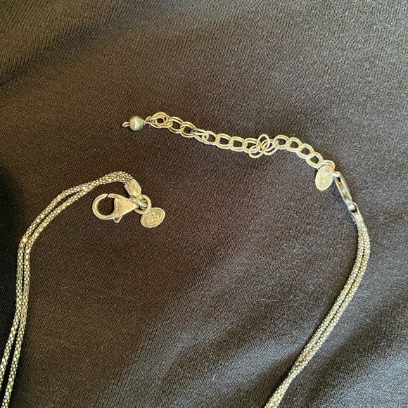 Silpada Forget Me Knot Sterling Silver Necklace - Picture 6 of 7